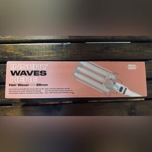 25mm Pink Hair Waver - Professional Styling Tool